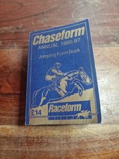 Chaseform Annual 1986-87 Raceform Jumping Form Book Rare