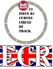 12 x LGB 1100  R1 Curves G Scale 45mm Garden Railway Train Brass Track Radius