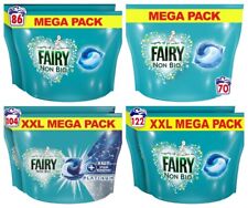 FAIRY Non Bio Platinum Pods Pack  Sensitive Skin Laundry Detergent Pods 43 - 122