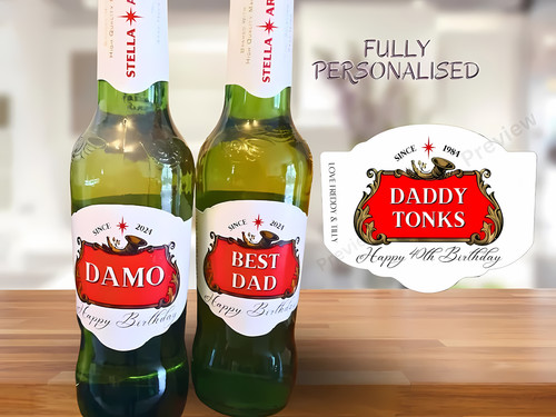 Personalised stella beer - personalised,