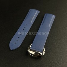 20mm 22mm Curved End Dark Blue