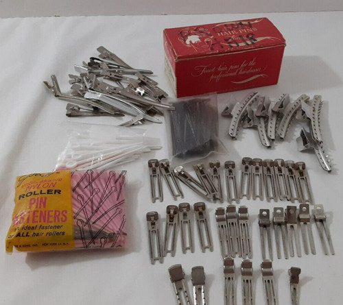 Large lot vtg hair pins - lot,