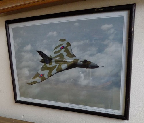 Framed photograph vulcan - framed, a