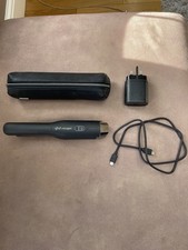 GHD Unplugged Cordless Hair Straightener - Black With Case And Charger