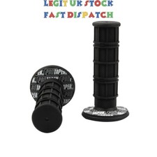 Pit Bike Soft Waffle Grips Pro Taper Donuts Black 7/8” Mx Handlebar Motocross