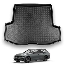 NOMAD Boot Liner for BMW 3 Series 2019+ G21 Touring Tailored Car Floor Mat Guard