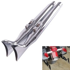 36” Chrome 3” O.D Fishtail