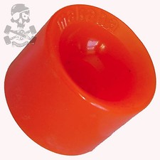 MAKAHA 4 - Vintage '70s - Old School Skateboard Wheels - Orange 