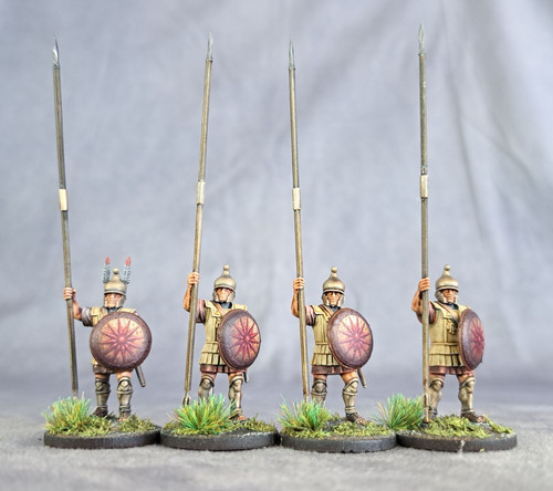 Painted macedonian phalangites - painted,