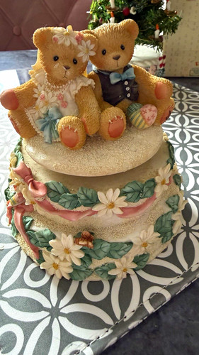 Cherished teddies wedding - teddies,