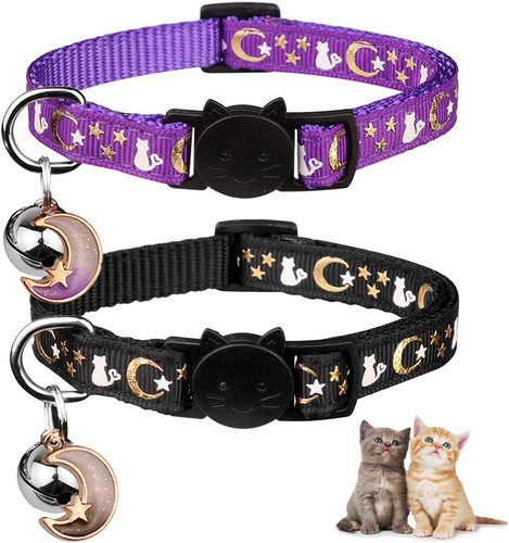2pcs breakaway cat collars - breakaway,