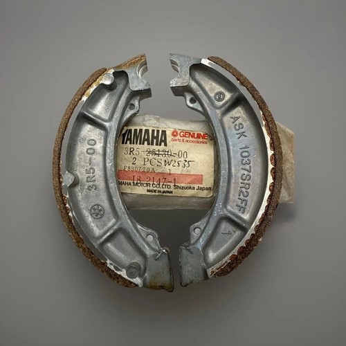 Yamaha brake shoes yz250 yz490 - brake,