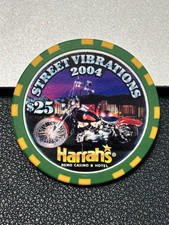 $25 HARRAH'S CASINO POKER CHIP