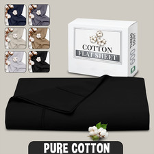100% Egyptian Cotton Flat