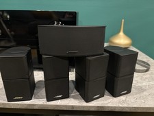 Bose Jewel Cube speaker set.