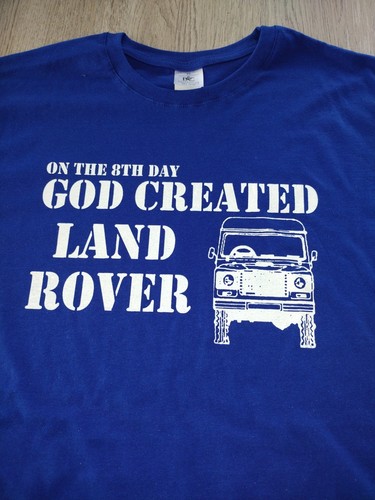 God created land - land, t-shirt