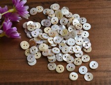 12mm  20pcs Ivory Mother Pearl
