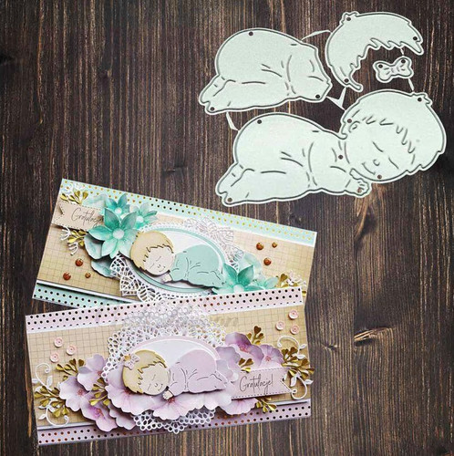 Sleeping baby metal - sleeping, cutting