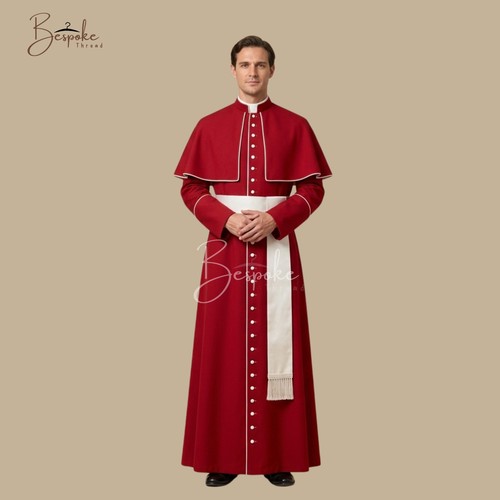 Black roman cassock soutane - black,