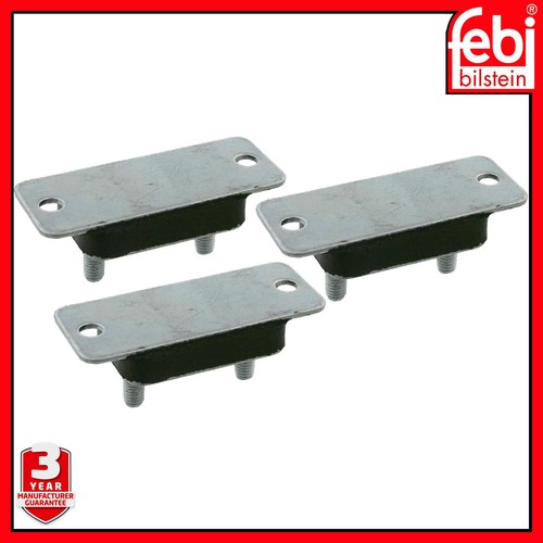 Exhaust mount rubber - 3x,