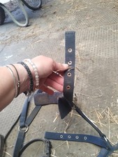 Lunge Cavesson Leather Side Reins