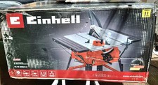 NEW. Einhell Table Saw With Base Frame 45 Degree Cross Stop Dust Extraction