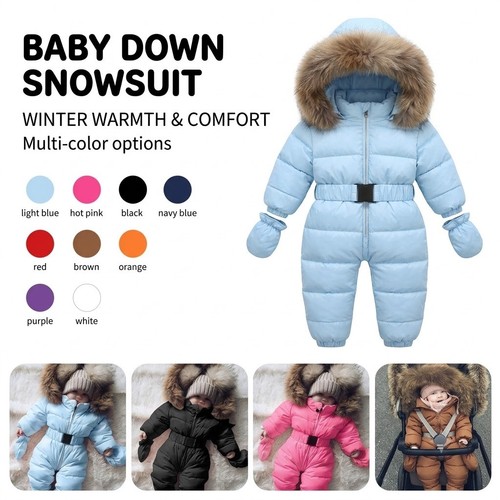 Infant baby winter suit - winter,