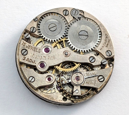 Mauran nicolet 15 jewels - m.,