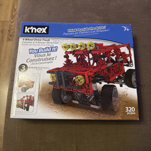 Nex 4wd wheel drive truck - k'nex, 4