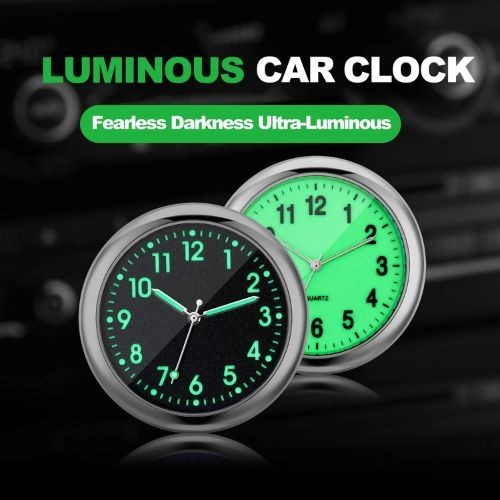 Car clock luminous automobiles - car,