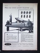 Original 1955 Advert Folland