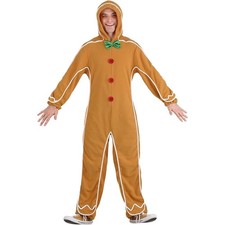Adult Gingerbread Hooded