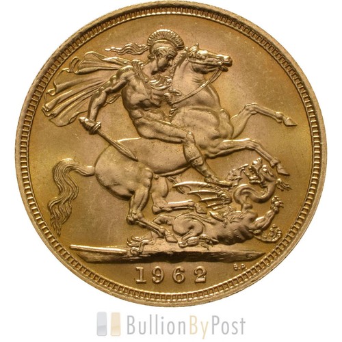 1962 gold sovereign - 1962,