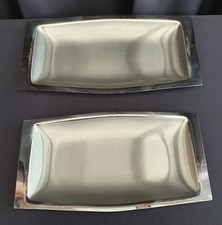 Pair of Boxed Stainless Steel