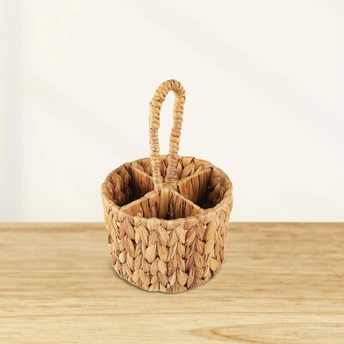 Wicker flatware storage - wicker,