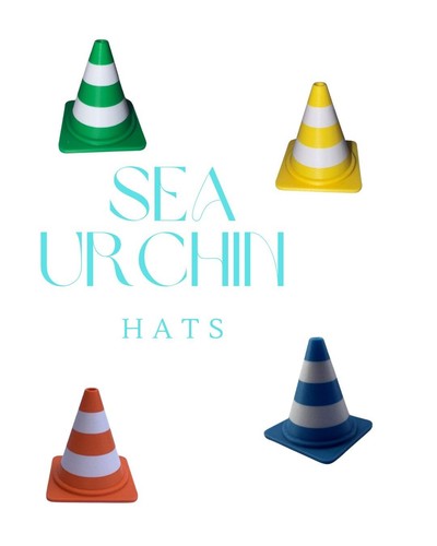 Printed sea urchin traffic - urchin,