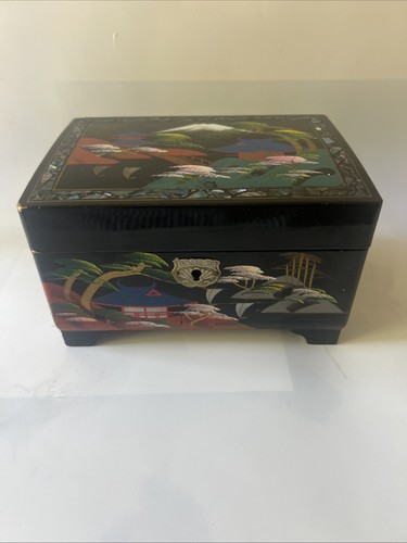 Vintage oriental scene - vintage,