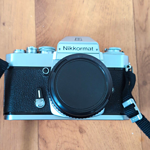 Nikon nikkormat silver - nikon, el