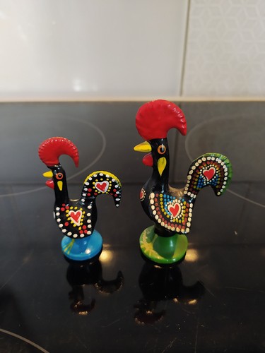 Vintage portuguese rooster - x,