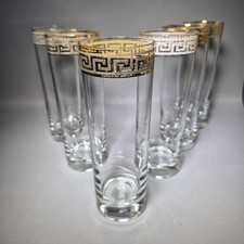 6 Highball Glasses Tumblers