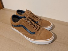 Size UK 10.5 - VANS Skate Old Skool - Brown Navy White