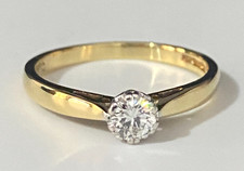 18K Yellow Gold & 0.33CT