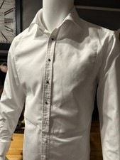 Thomas Pink Slim Fit Dress Evening Shirt 15.5 Inch Collar with Marcella Front