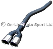 Mondeo Mk4 1.8 TDCi SPORTEX Silencer Delete Exhaust Rear Tailpipe -  Twin 3"