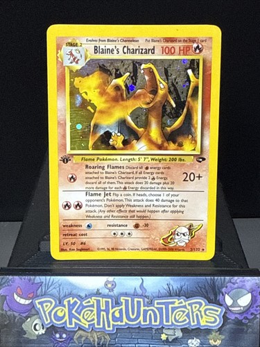 Pokemon card blaine - pokemon,