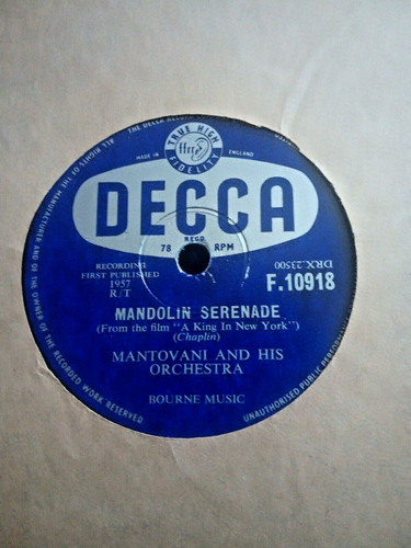 Mantovani orchestra mandolin - mantovani,