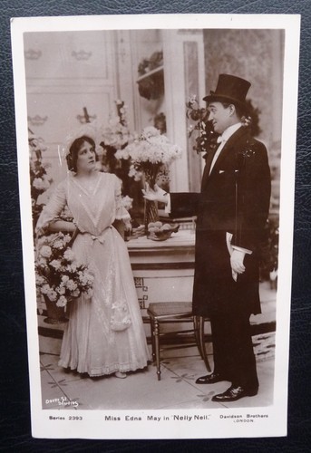 Edwardian actress miss - actress, edna