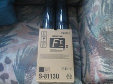 2 Riso Brand S8113 Black Ink