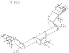 Towtrust Fixed Flange