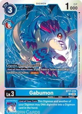 BT17-019 Gabumon : Rare